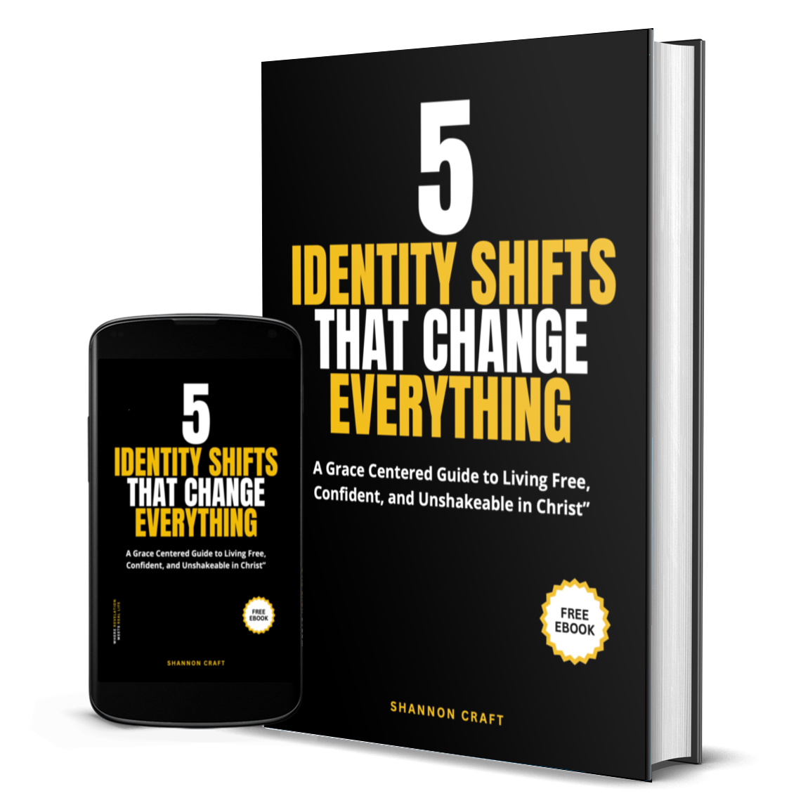 5 Identity Shifts That Change Everything guide mockup